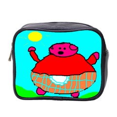 Sweet Pig Knoremans, Art By Kids Mini Travel Toiletry Bag (two Sides)