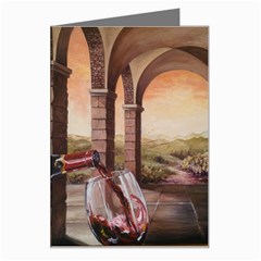 Wine In Tuscany Greeting Card