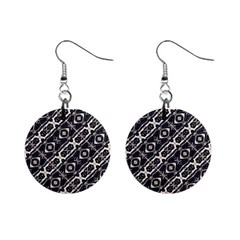 Retro Decorative Pattern Mini Button Earrings