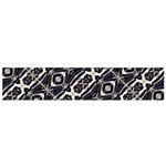 Retro Decorative Pattern Flano Scarf (Small) Front