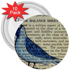 Bird 3  Button (10 Pack)