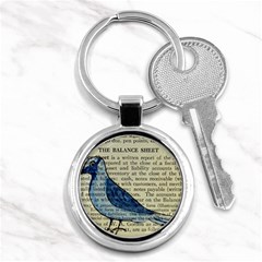 Bird Key Chain (round)