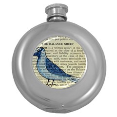 Bird Hip Flask (round)