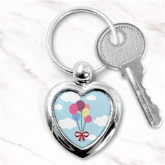 Balloons Key Chain (heart)