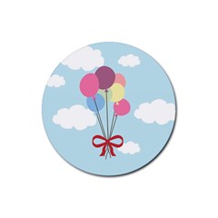 Balloons Drink Coasters 4 Pack (round) by Kathrinlegg