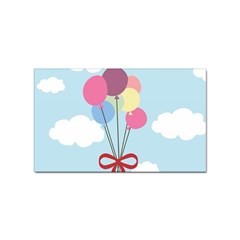 Balloons Sticker (rectangle) by Kathrinlegg