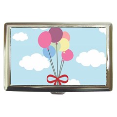 Balloons Cigarette Money Case by Kathrinlegg