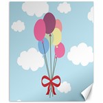 Balloons Canvas 8  x 10  (Unframed) 8.15 x9.66  Canvas - 1