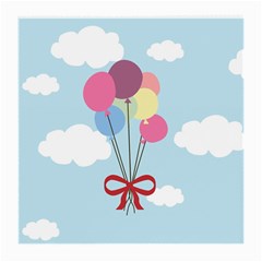 Balloons Glasses Cloth (medium, Two Sided) by Kathrinlegg