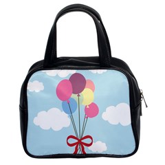 Balloons Classic Handbag (two Sides) by Kathrinlegg