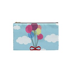 Balloons Cosmetic Bag (small) by Kathrinlegg