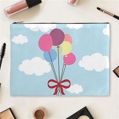 Balloons Cosmetic Bag (xl)