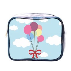 Balloons Mini Travel Toiletry Bag (one Side)