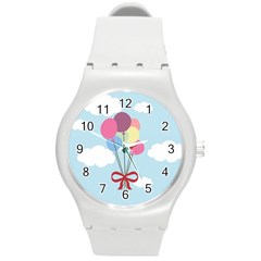 Balloons Plastic Sport Watch (medium) by Kathrinlegg