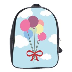 Balloons School Bag (xl) by Kathrinlegg