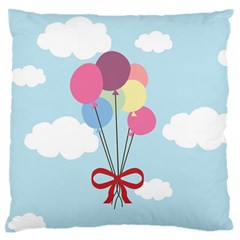 Balloons Standard Flano Cushion Case (two Sides) by Kathrinlegg