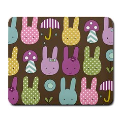 Bunny  Large Mouse Pad (rectangle) by Kathrinlegg