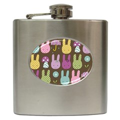 Bunny  Hip Flask by Kathrinlegg