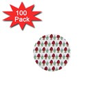 Mushrooms 1  Mini Button (100 pack) Front