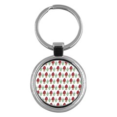 Mushrooms Key Chain (Round)