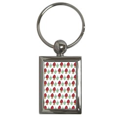 Mushrooms Key Chain (Rectangle)