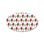 Mushrooms Sticker 100 Pack (Oval) Front