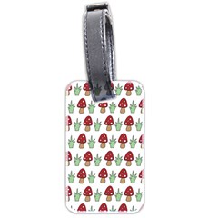 Mushrooms Luggage Tag (Two Sides)