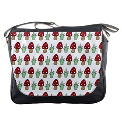 Mushrooms Messenger Bag