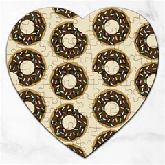 Donuts Jigsaw Puzzle (heart) by Kathrinlegg