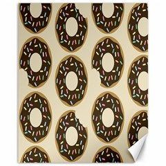 Donuts Canvas 11  x 14  (Unframed)