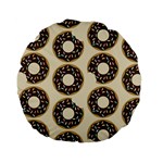 Donuts Standard 15  Premium Flano Round Cushion  Front