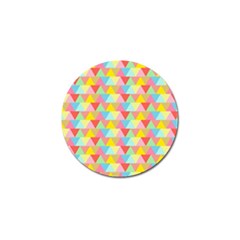 Triangle Pattern Golf Ball Marker 10 Pack