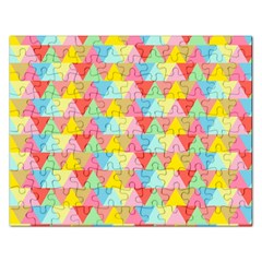 Triangle Pattern Jigsaw Puzzle (rectangle) by Kathrinlegg