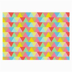 Triangle Pattern Glasses Cloth (large, Two Sided)