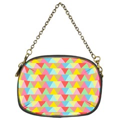 Triangle Pattern Chain Purse (one Side) by Kathrinlegg