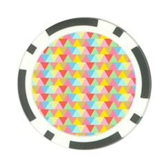 Triangle Pattern Poker Chip (10 Pack) by Kathrinlegg