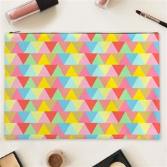 Triangle Pattern Cosmetic Bag (xxl)