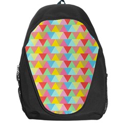 Triangle Pattern Backpack Bag