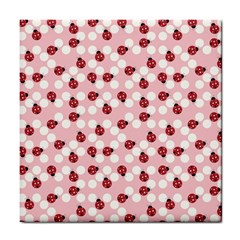 Spot The Ladybug Ceramic Tile by Kathrinlegg