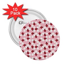 Spot The Ladybug 2 25  Button (10 Pack)