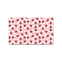 Spot The Ladybug Sticker (rectangle) by Kathrinlegg