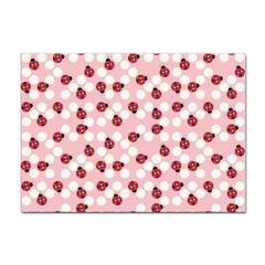 Spot The Ladybug A4 Sticker 100 Pack by Kathrinlegg