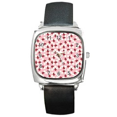 Spot The Ladybug Square Leather Watch