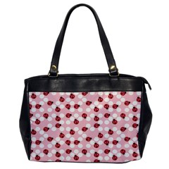 Spot The Ladybug Oversize Office Handbag (one Side) by Kathrinlegg