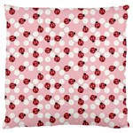 Spot the Ladybug Large Cushion Case (Two Sided)  Front