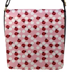 Spot The Ladybug Flap Closure Messenger Bag (small) by Kathrinlegg