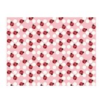 Spot the Ladybug Double Sided Flano Blanket (Mini) 35 x27  Blanket Back