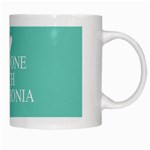 Misophonia Awareness White Coffee Mug Right