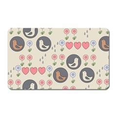 Love Birds Magnet (rectangular) by Kathrinlegg