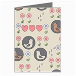 Love Birds Greeting Card Left